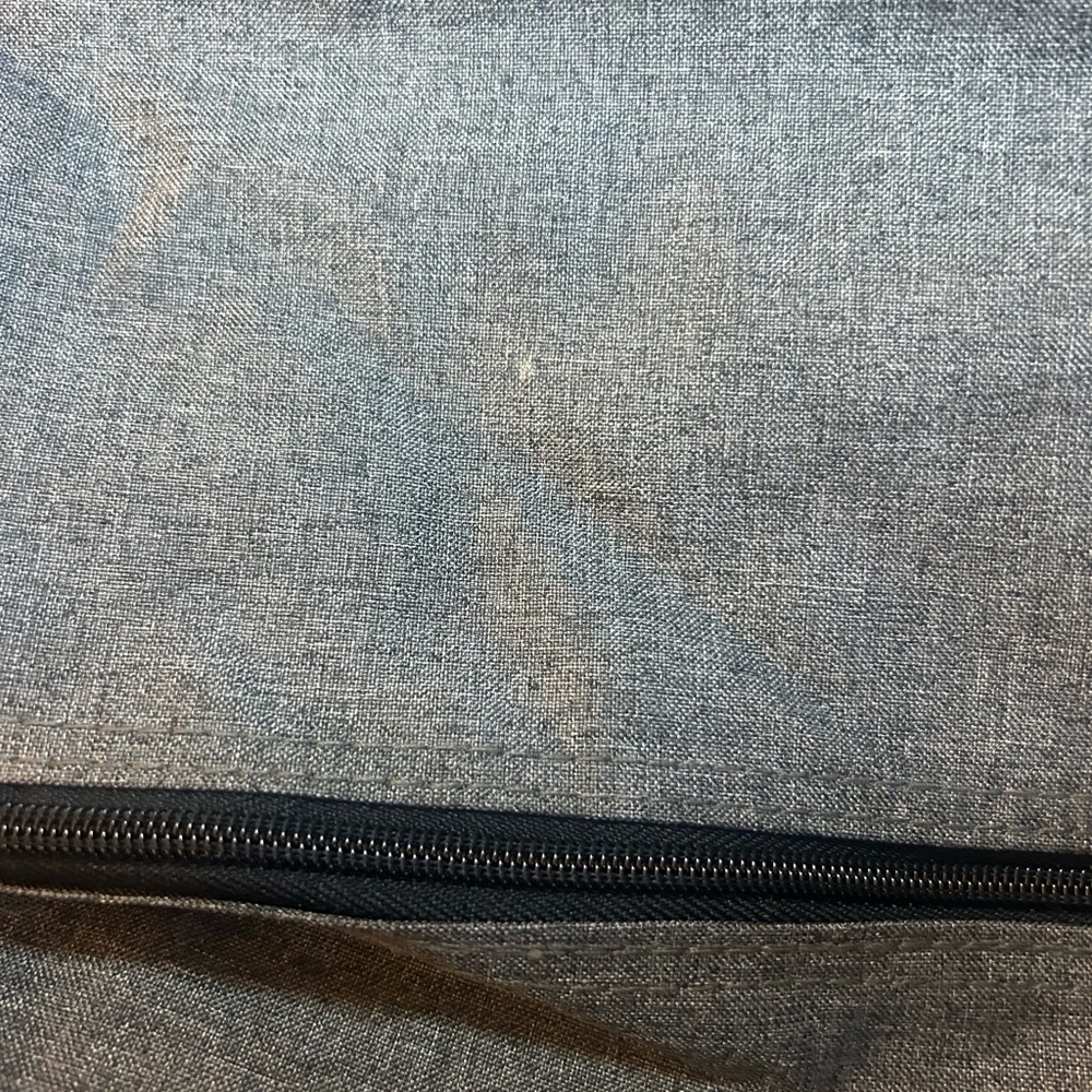Broncos Gray Sports Duffel/gym/ overnight Bag - Picture 6 of 13